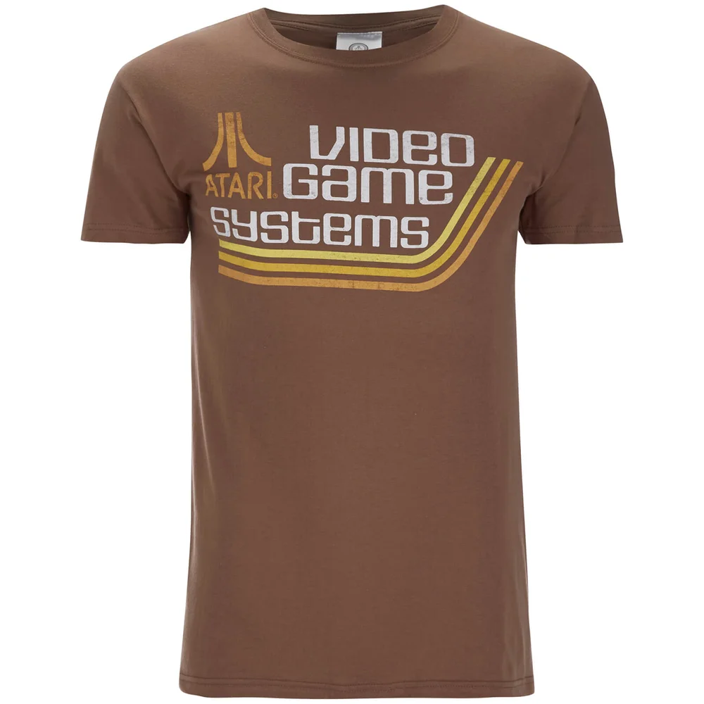 Atari Men's Atari Games Systems T-Shirt - Brown - S - Brown Image 1