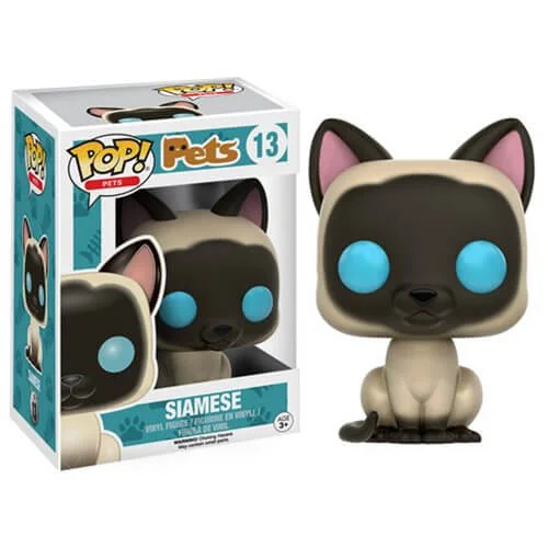 Pop! Pets Siamese Pop! Vinyl Figure Image 1