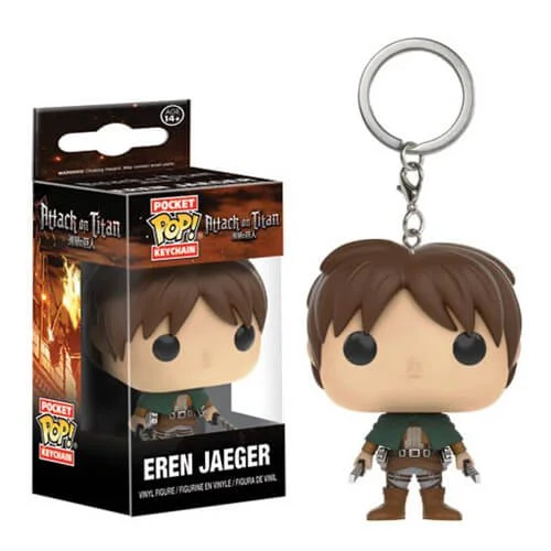 Attack on Titan Eren Jaeger Pocket Pop! Keychain Image 1