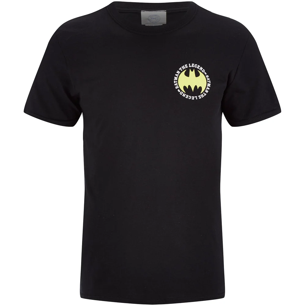 DC Comics Batman Men's The Legend Logo - Black - S Image 1