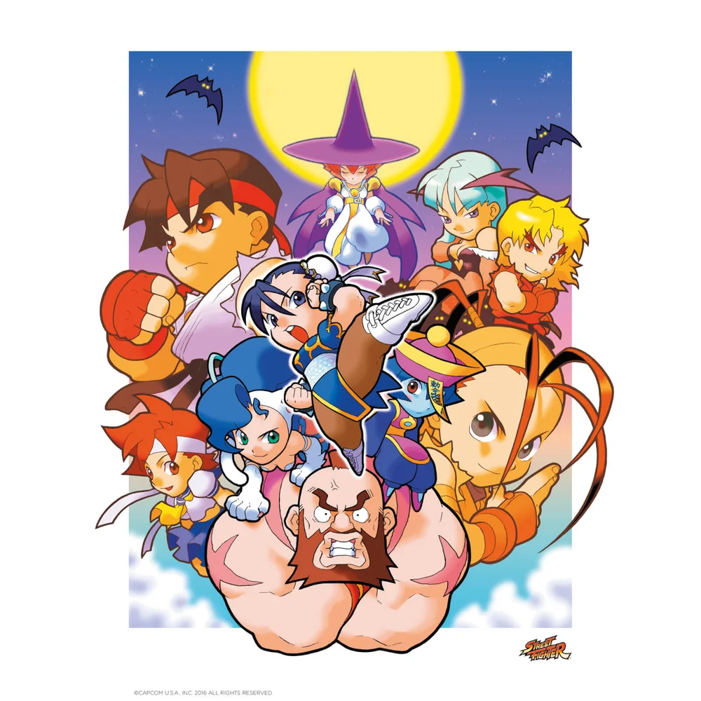 Street Fighter Giclee - Zavvi Exclusive Image 1