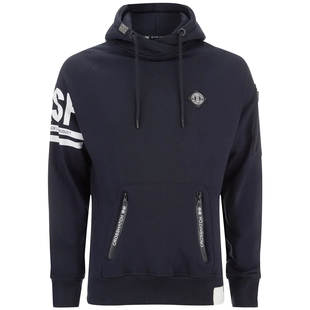 Crosshatch Men's Boost Hoody - Night Sky Navy - S - Blue Image 1