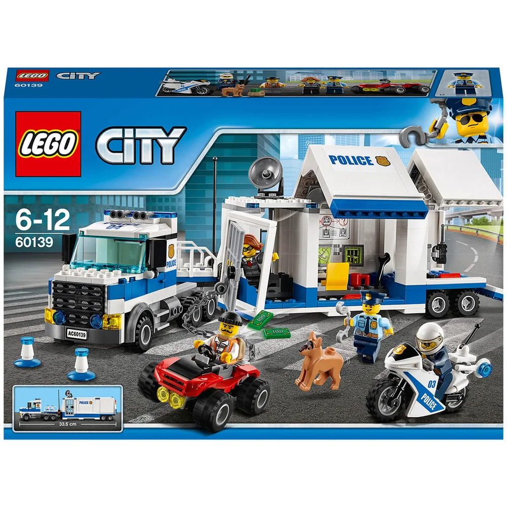 LEGO City: Police Mobile Command Center Truck Toy (60139) Image 1