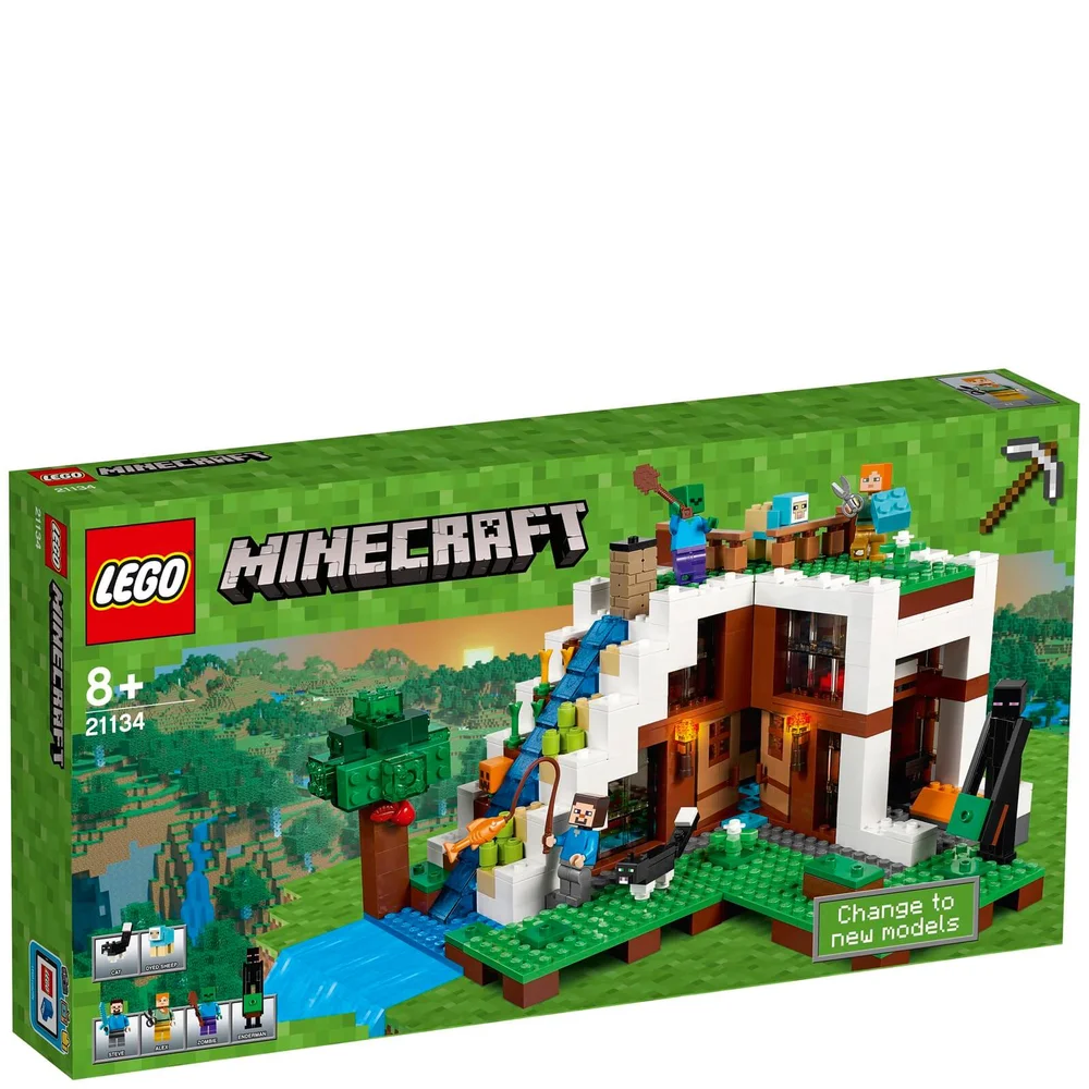 LEGO Minecraft: The Waterfall Base (21134) Image 1
