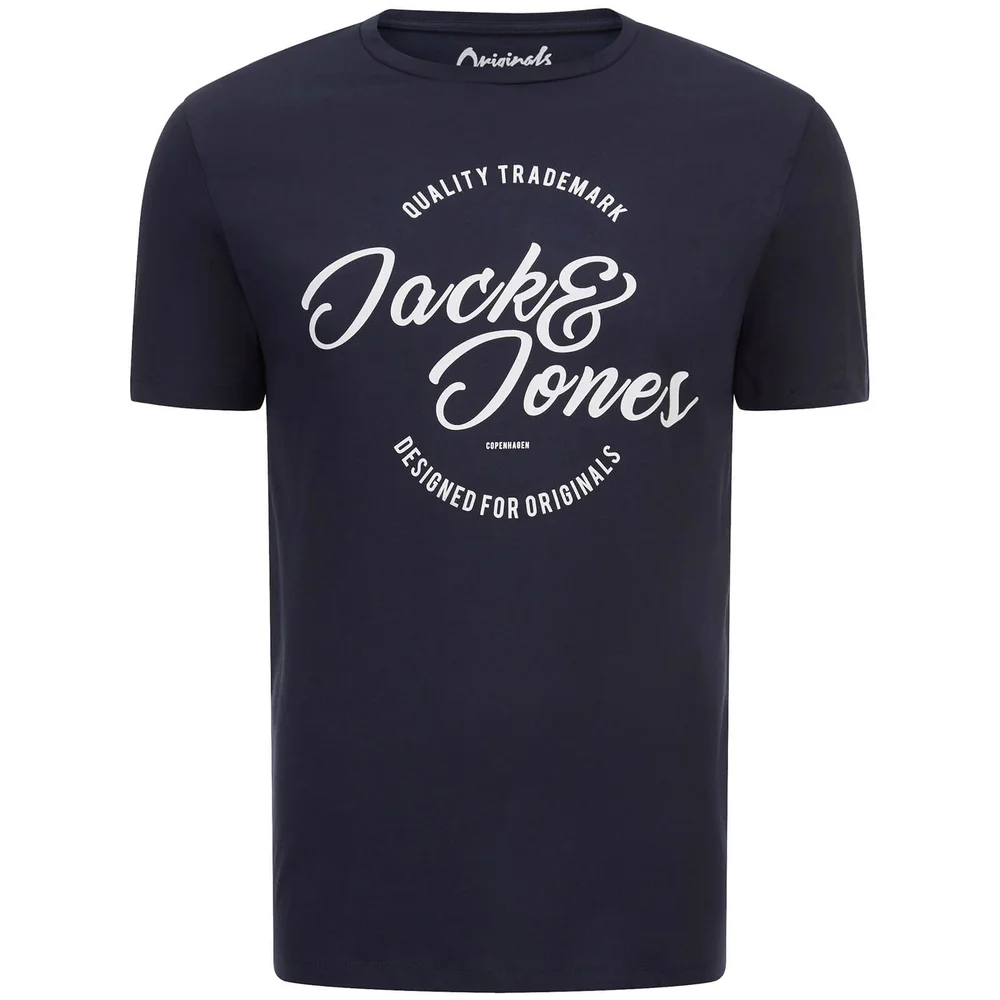 Jack & Jones Originals Men's Raffa T-Shirt - Navy Blazer - S - Blue Image 1