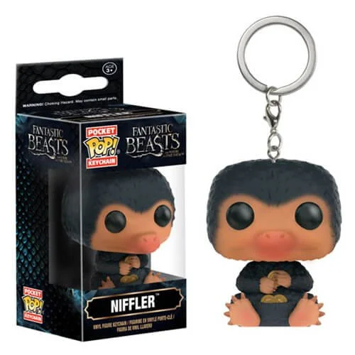 Fantastic Beasts and Where to Find Them Niffler Pocket Pop! Key Chain Image 1