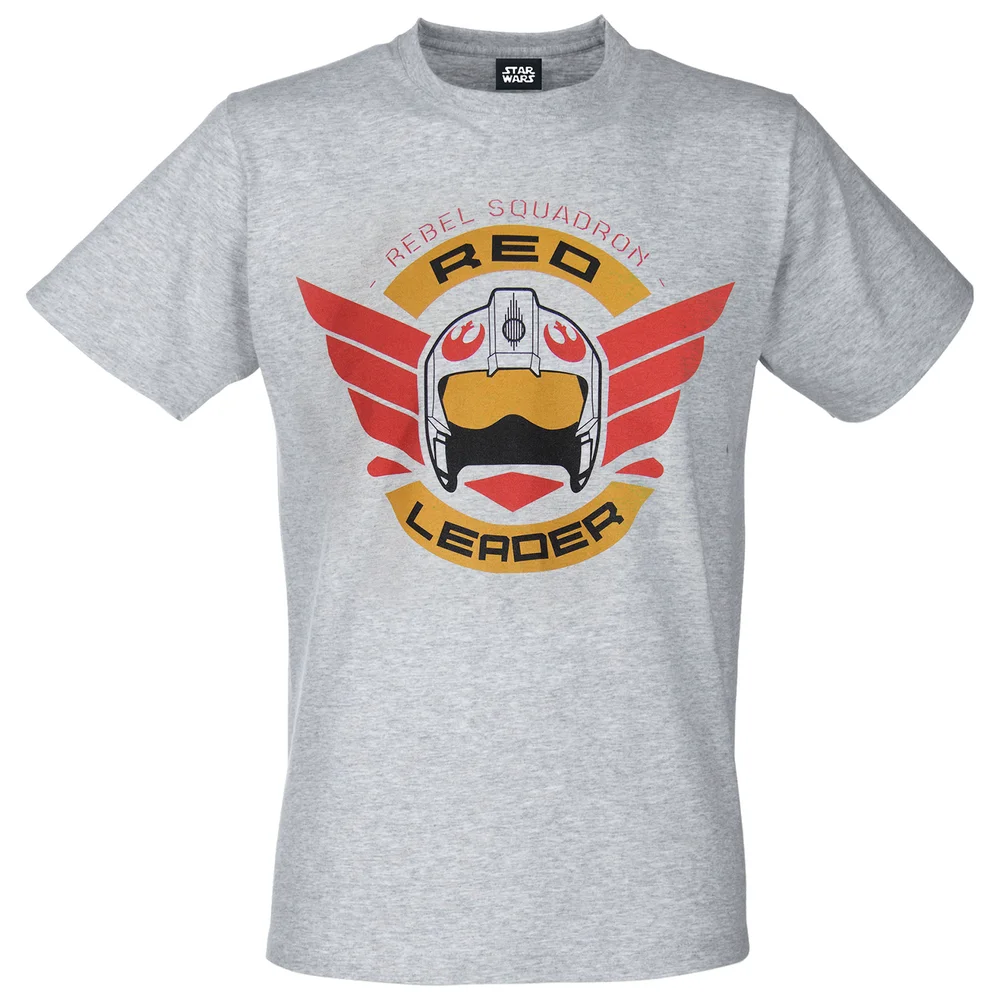 Star Wars Rogue One Men's Red Leader T-Shirt - Grey - S - Grey Image 1