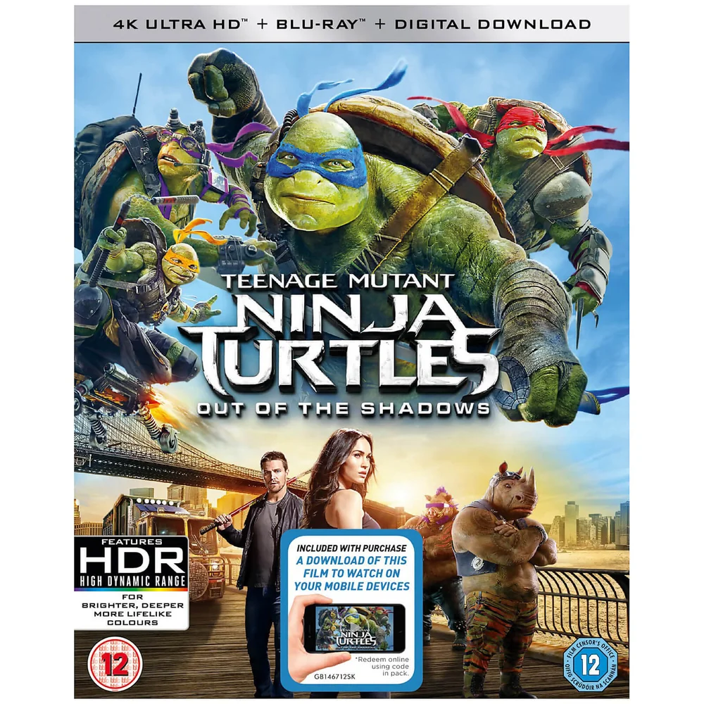 Teenage Mutant Ninja Turtles: Out Of The Shadows - 4K Ultra HD Image 1