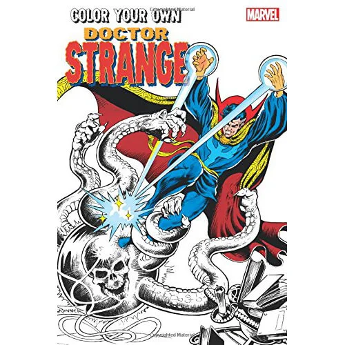 Colour Your Own Doctor Strange Graphic Novel Image 1