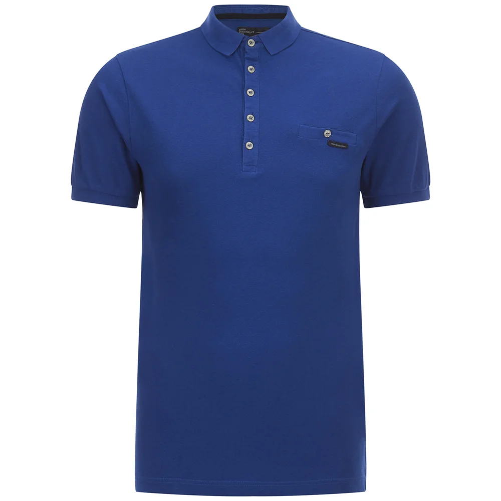 Dissident Men's Dunraven Polo Shirt - Monaco Blue - S - Blue Image 1