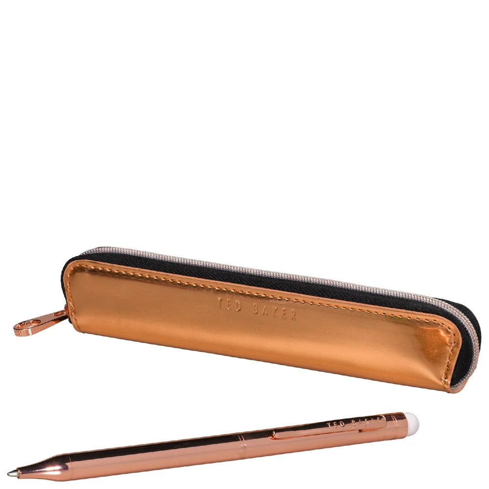Ted Baker Touchscreen Rose Gold Pen - Citrus Bloom Range Image 1