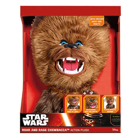 Star Wars Roar and RAGE Chewbacca Talking Plush Image 1