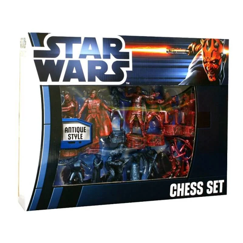 Star Wars - Antique Style Chess Set Image 1