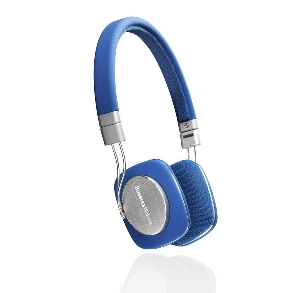 Bowers & Wilkins P3 On-Ear Headphones - Blue - Grade A Refurbished Image 1