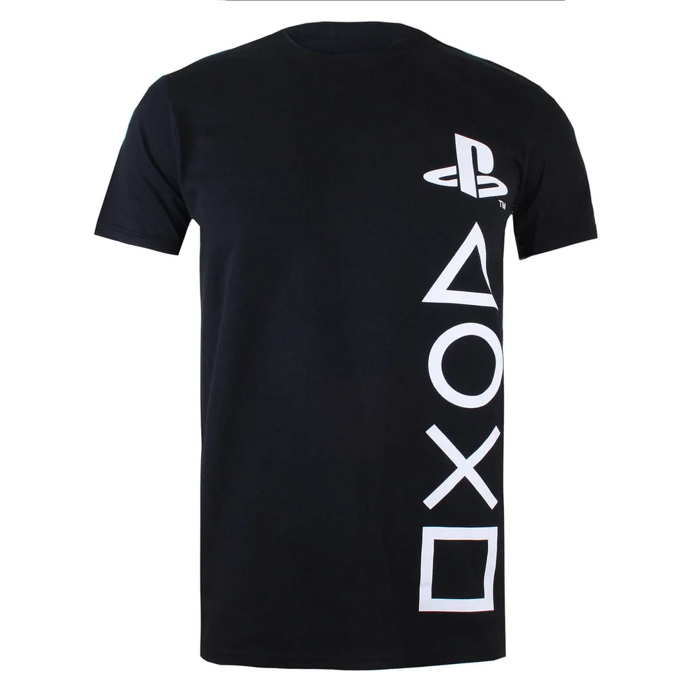 PlayStation Men's Symbols T-Shirt - Black - S - Black Image 1