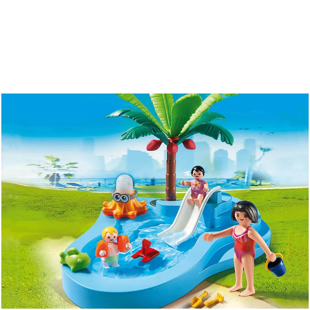 Playmobil Baby Pool with Slide (6673) Image 1