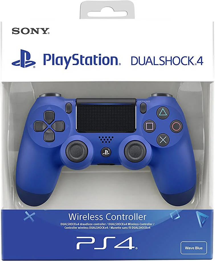 Sony PlayStation 4 DualShock 4 V2 Wave Blue Image 1