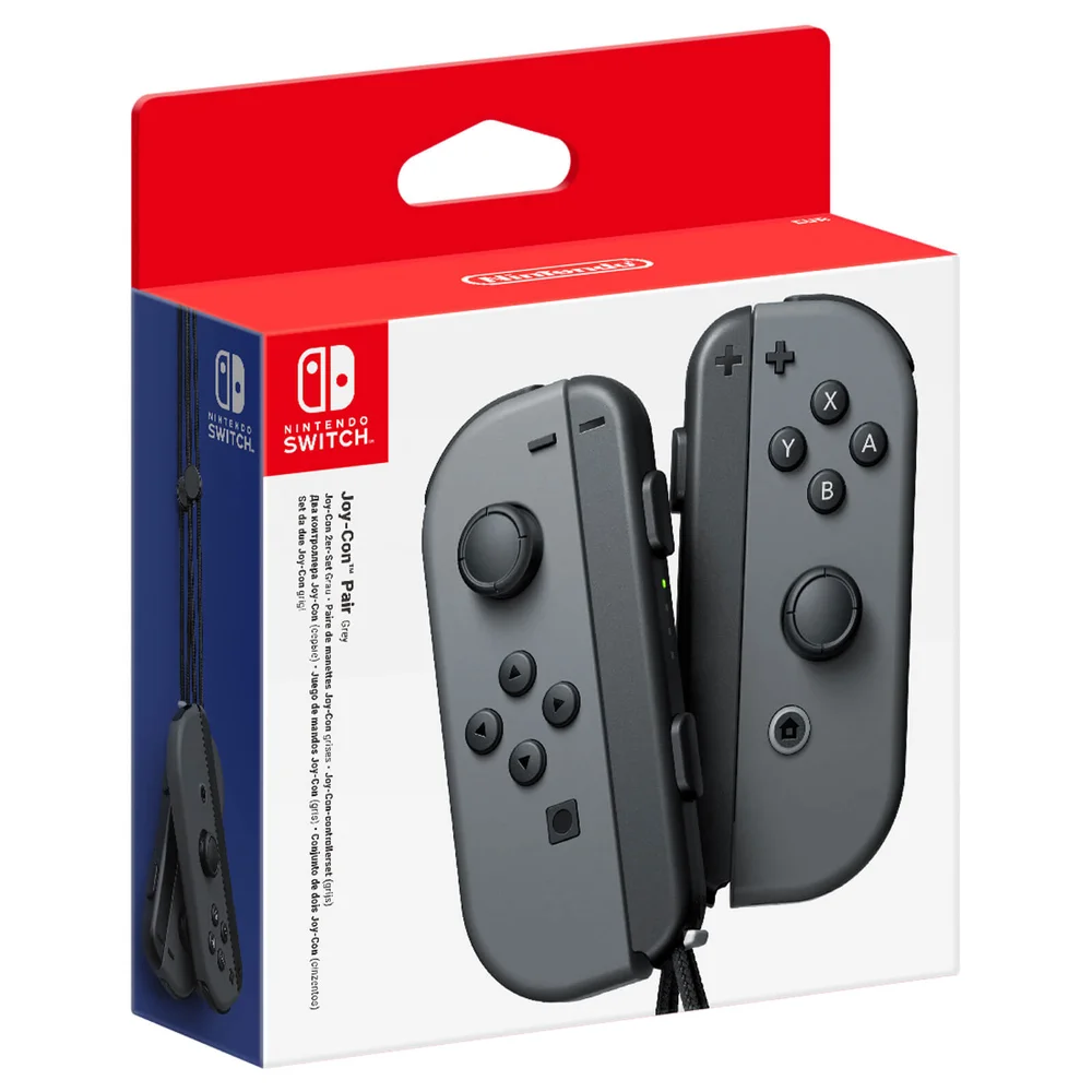 Nintendo Switch Grey Joy-Con Controller Set (L+R) Image 1
