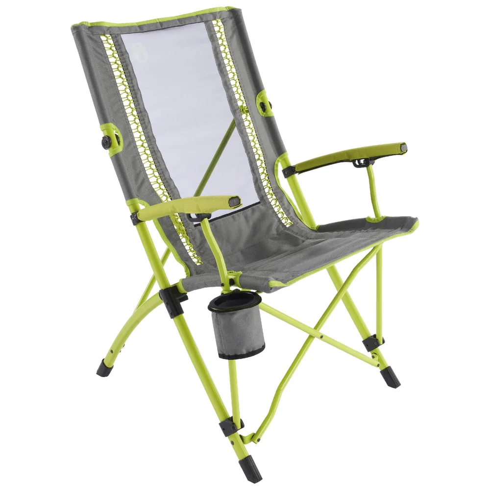 Coleman Bungee Interlock Sling Chair - Lime Image 1