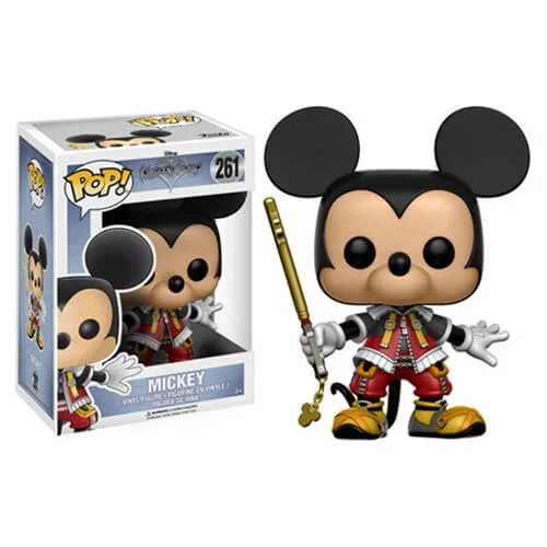 Kingdom Hearts Mickey Pop! Vinyl Figure Image 1