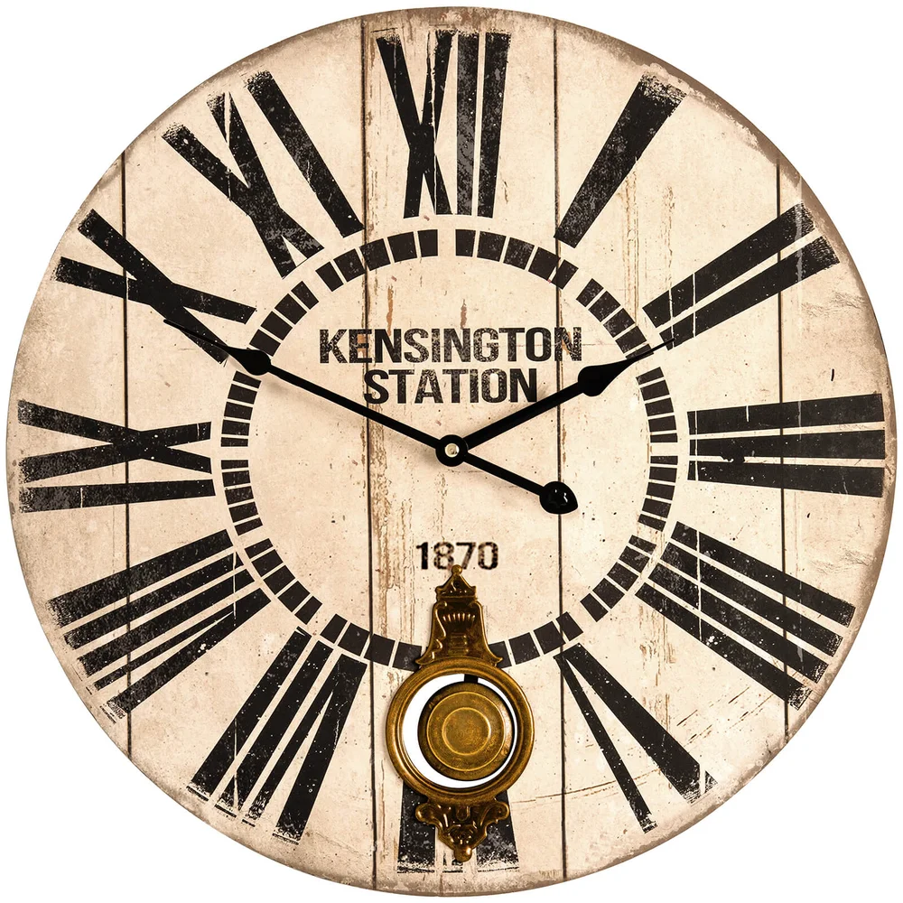 Fifty Five South Wall Clock - Vintage Finish Image 1