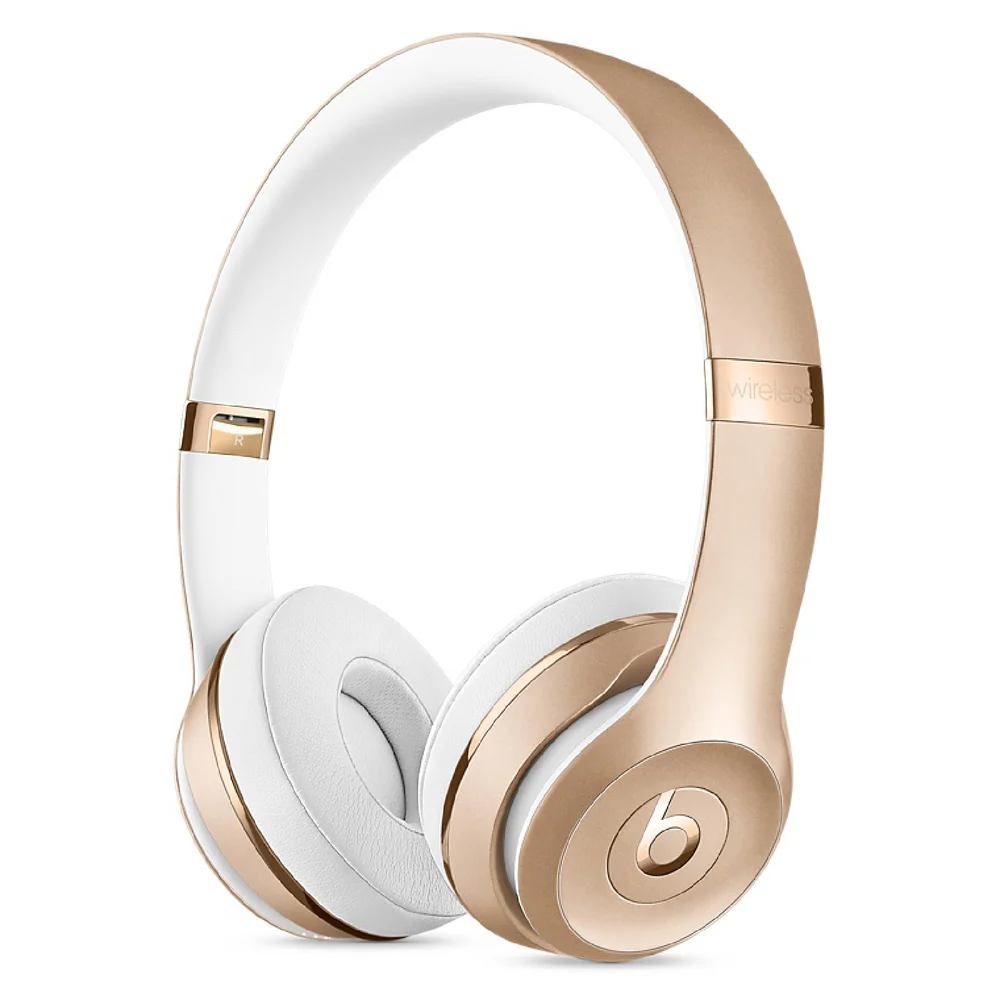 Beats By Dr. Dre Solo 3 Wireless On-Ear Headphones - Gold Image 1