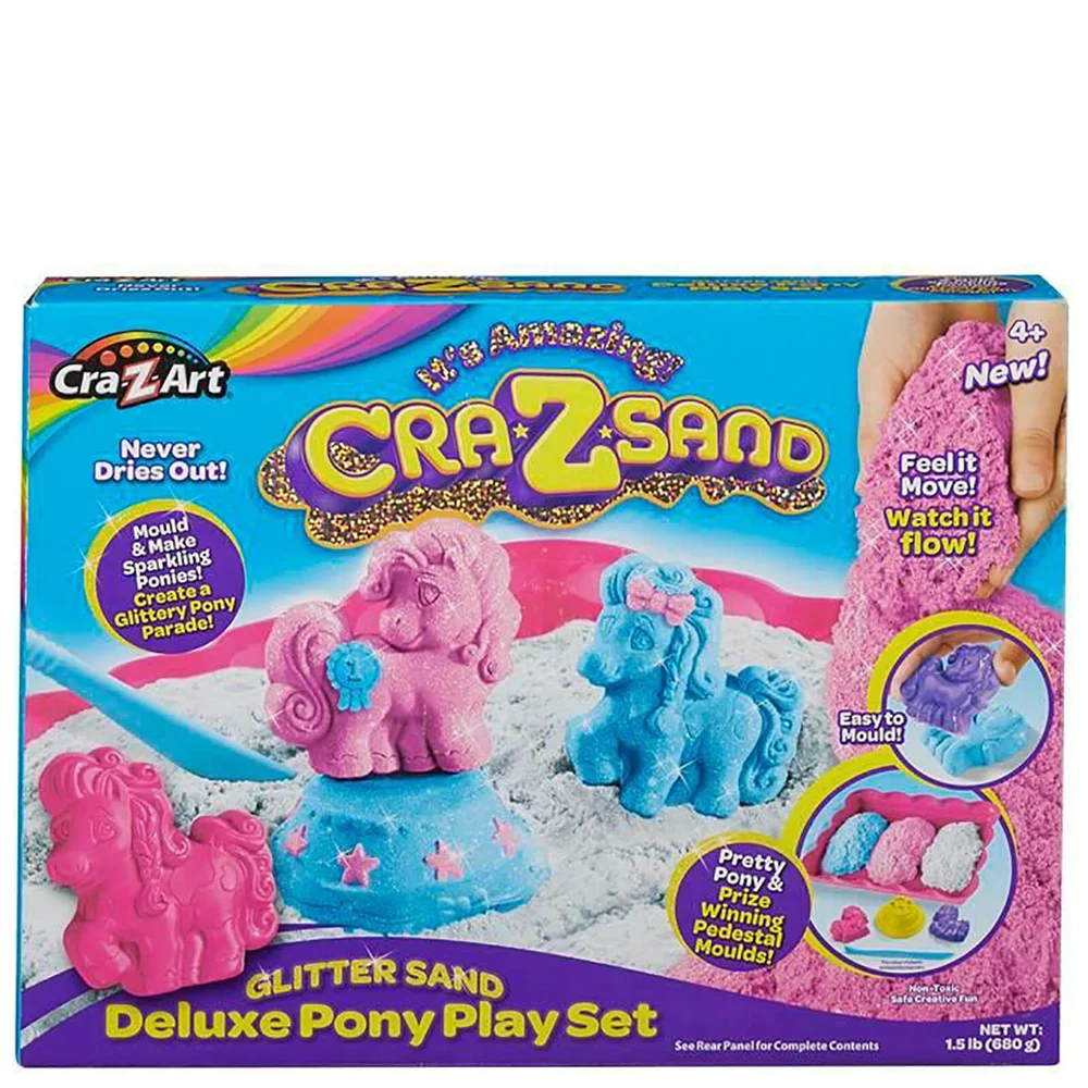 Cra-Z-Sand Deluxe Glitter Pony Playset Image 1