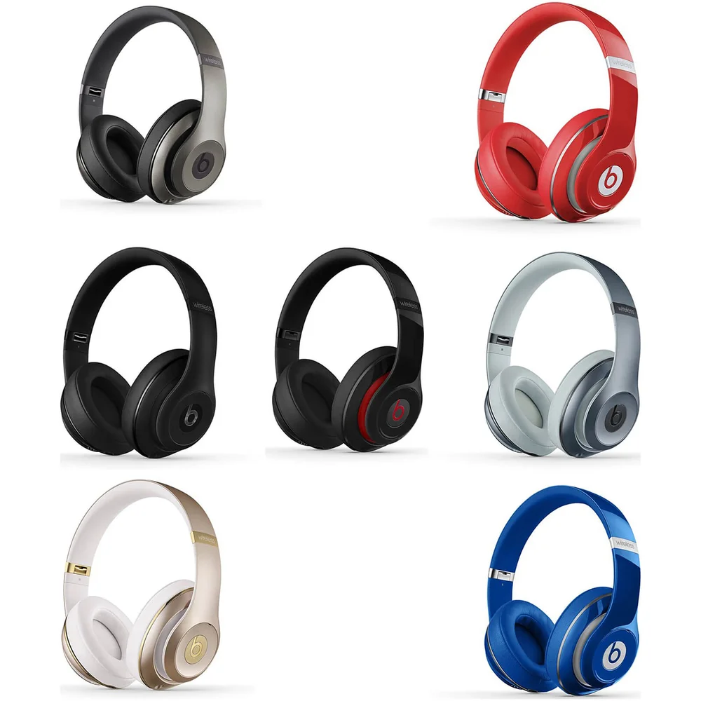 Beats by Dr. Dre: Studio Wireless Over-Ear Headphones - Gold Image 1
