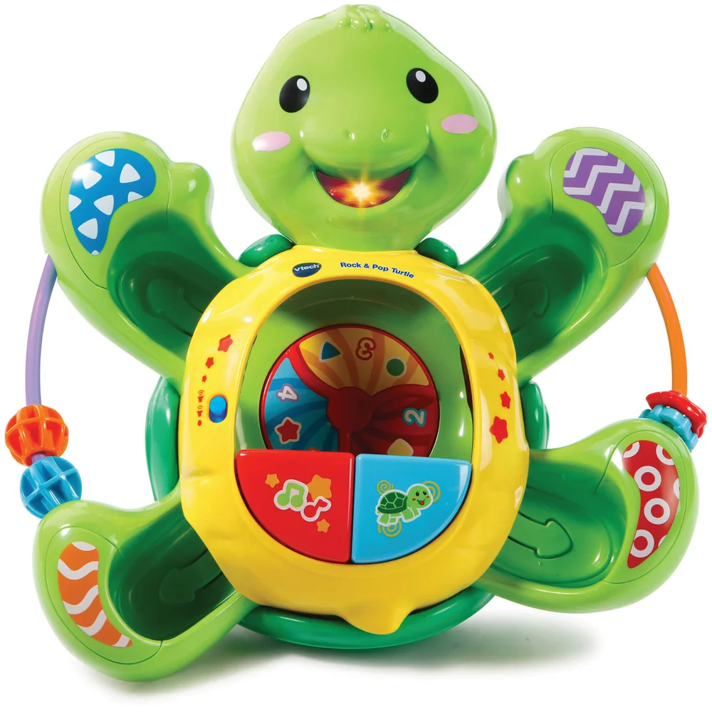 Vtech Baby Pop-A-Ball Rock & Pop Turtle Image 1
