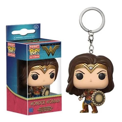 DC Wonder Woman Pocket Pop! Keychain Image 1