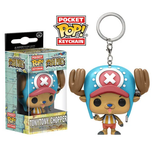 One Piece Chopper Pocket Pop! Keychain Image 1
