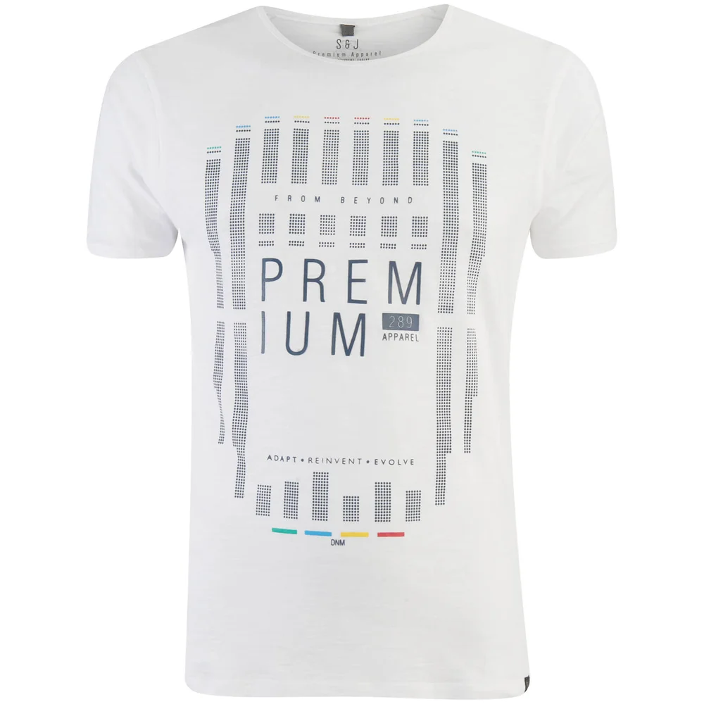 Smith & Jones Men's Cavalieri T-Shirt - White - S - White Image 1