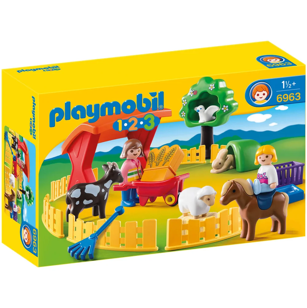 Playmobil 1.2.3 Petting Zoo (6963) Image 1