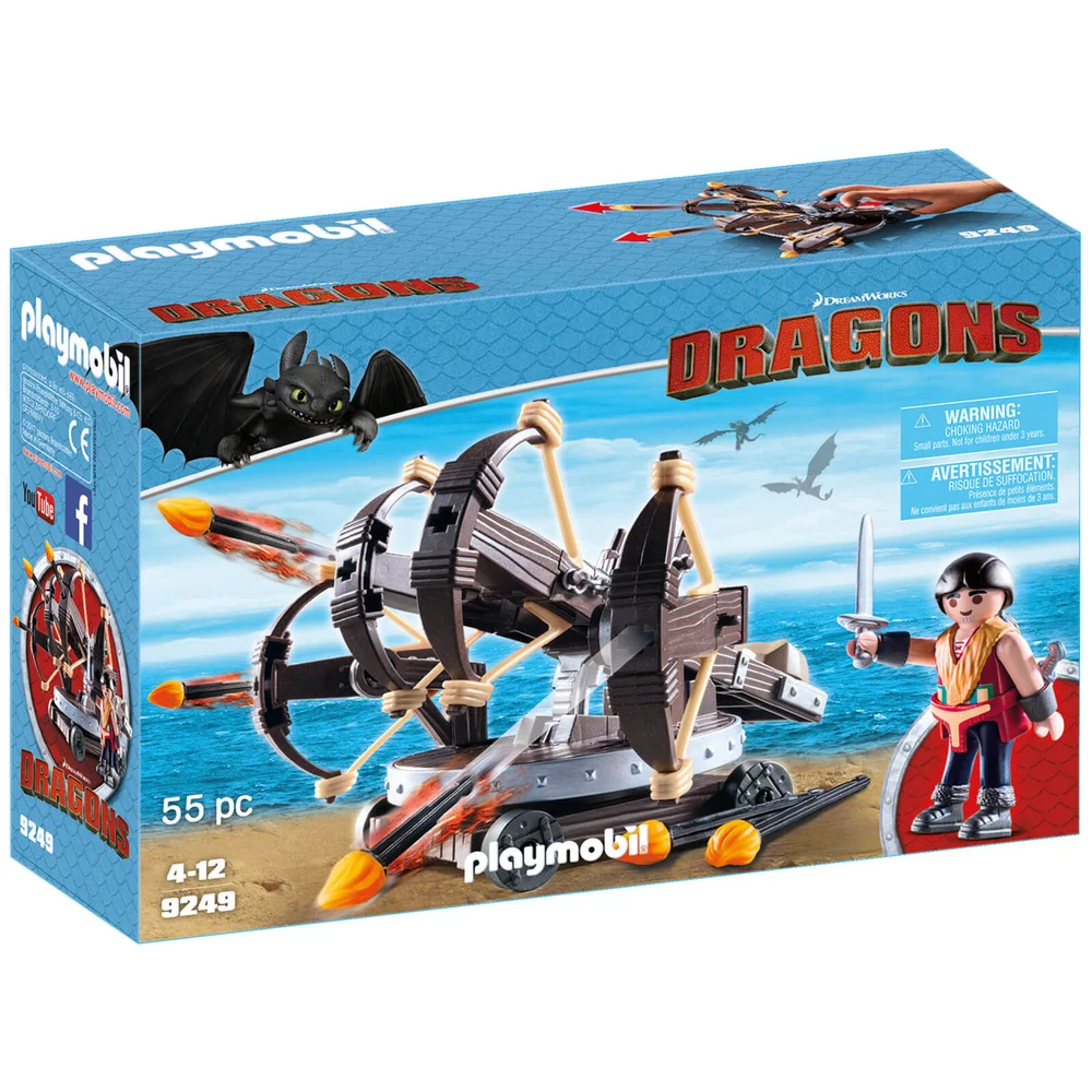 Playmobil How to Train Your Dragon: Eret with Ballista (9249) Image 1