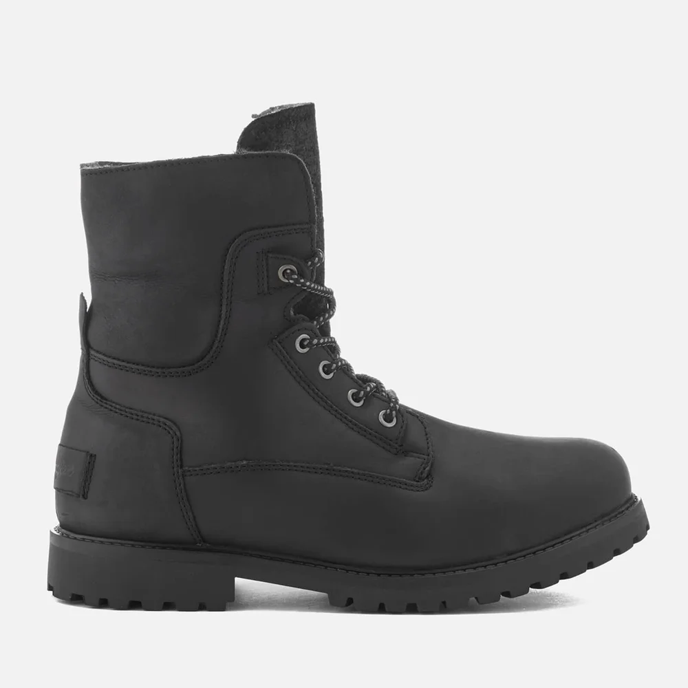 Wrangler Men's Aviator Roll Down Lace Up Boots - Black - UK 6/EU 40 - Black Image 1