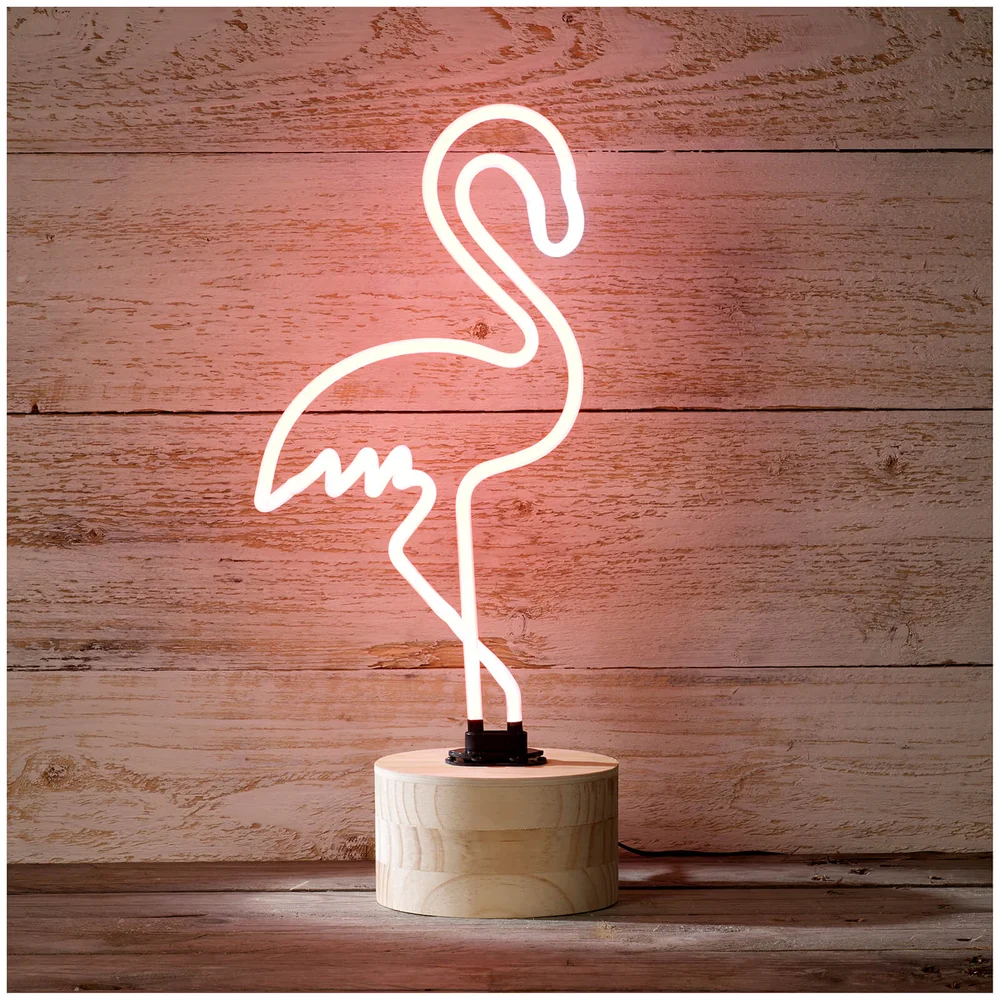 Flamingo Neon Table Lamp - Pink Image 1