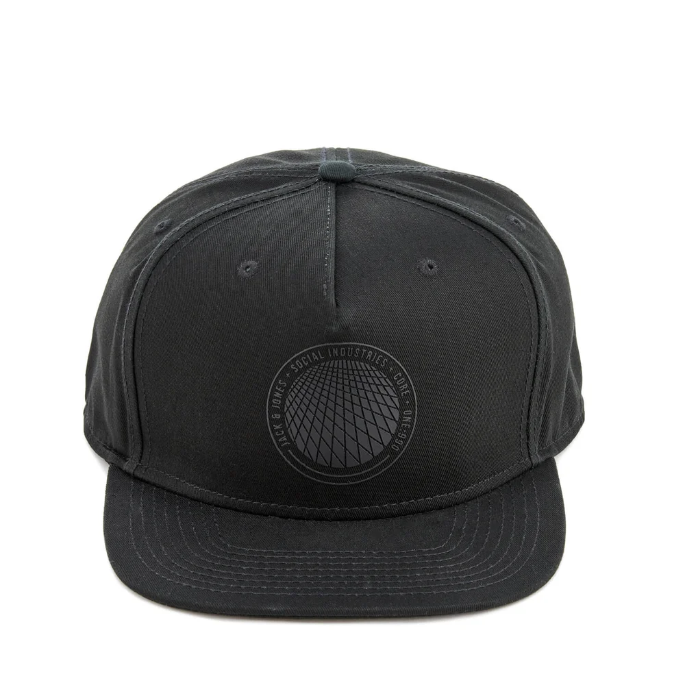 Jack & Jones Core Men's Keen Snapback Cap - Black Image 1