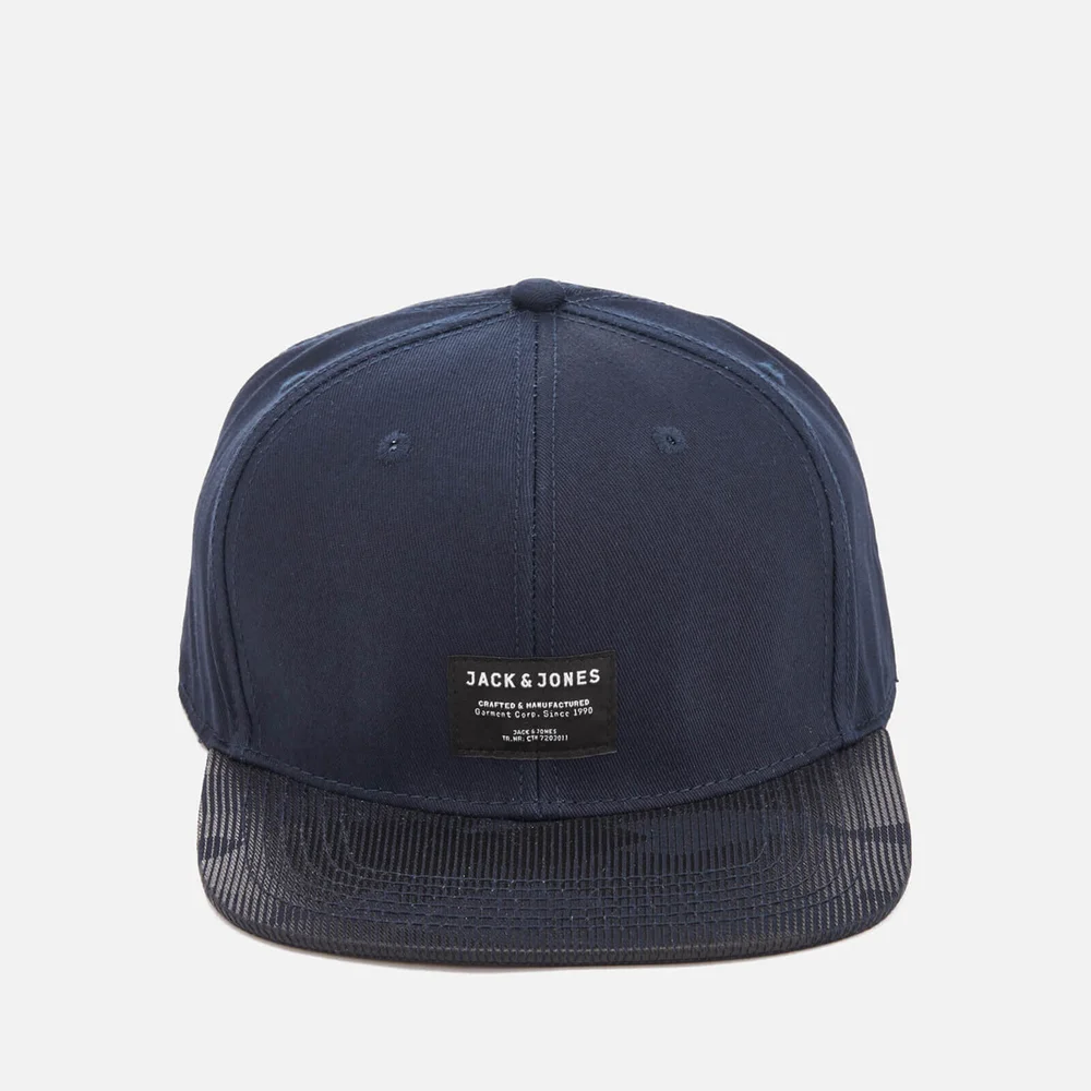 Jack & Jones Core Men's Camon Snapback Cap - Sky Captain Image 1
