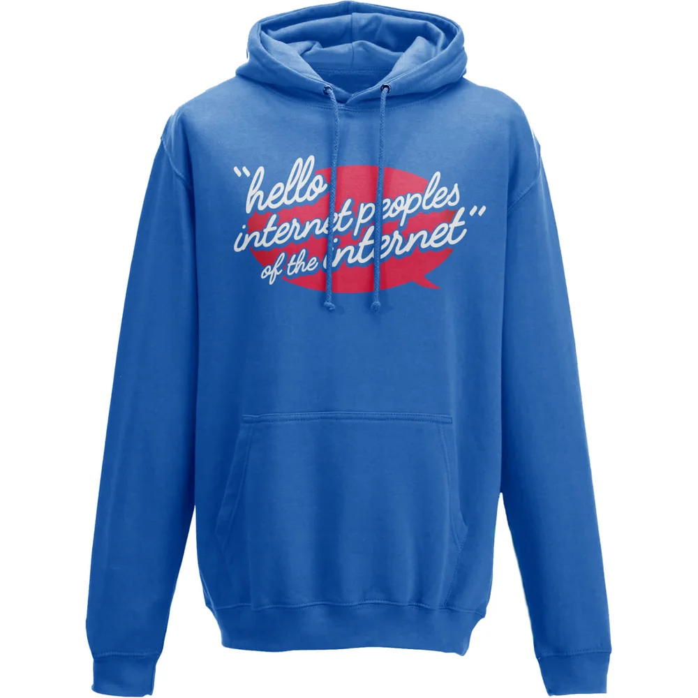 Taurtis Hello Internet Peoples Men's Pullover Hoody - S Image 1