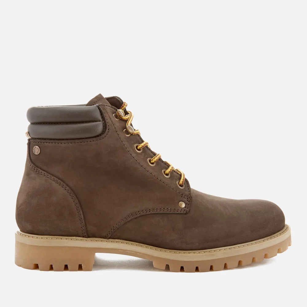 Jack & Jones Men's Stoke Nubuck Worker Boots - Java - UK 6/EU 40 - Brown Image 1