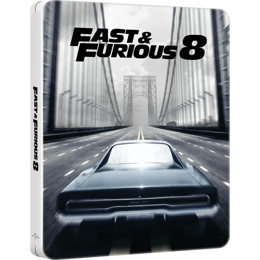 Fast & Furious 8 - Zavvi Exclusive Limited Edition Steelbook (Includes Digital Download) Image 1