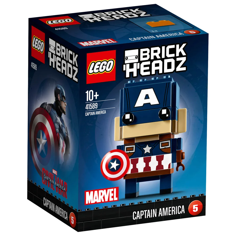 LEGO Brickheadz: Captain America (41589) Image 1
