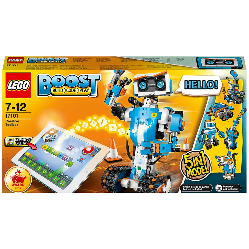 LEGO Boost Creative Toolbox Robot Coding Robotics Kit (17101) Image 1