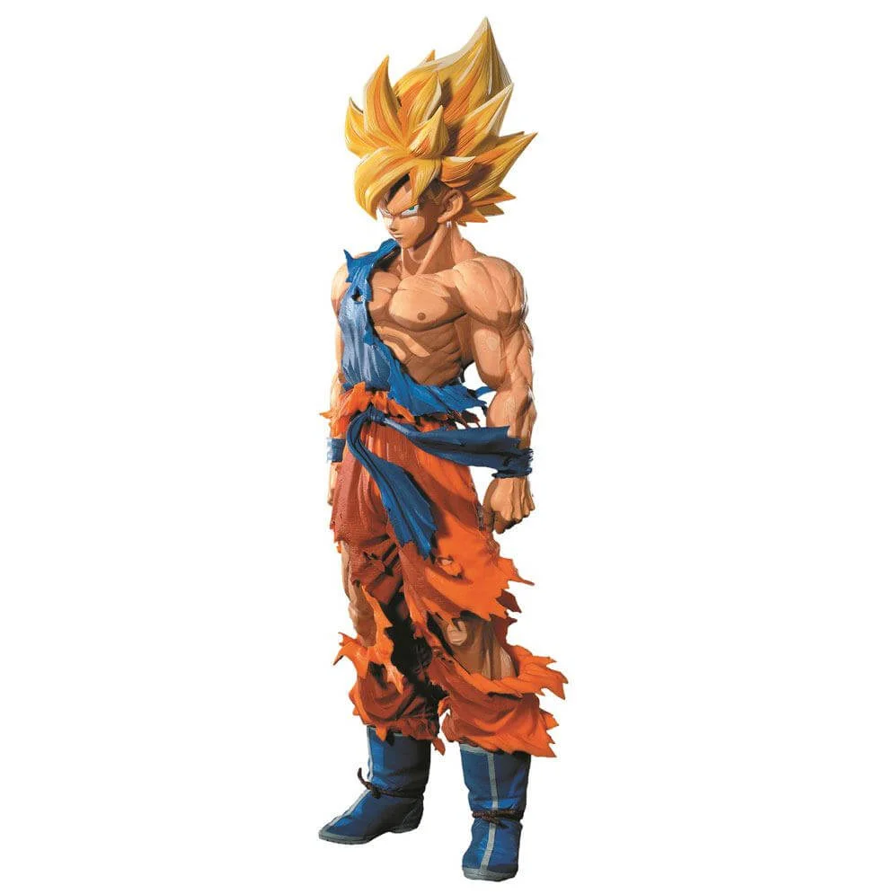 Dragon Ball Z Super Master Stars Piece The Son Goku Figure - Manga Dimensions 34cm Image 1