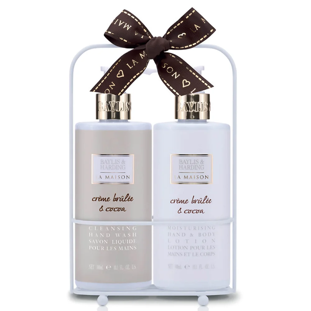 Baylis & Harding La Maison Creme Brulee and Cocoa 2 Bottle Set Image 1