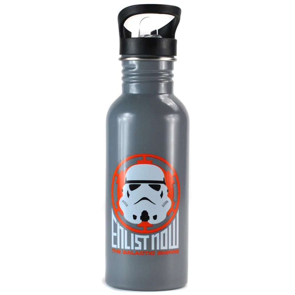 Star Wars Stormtrooper Water Bottle Image 1