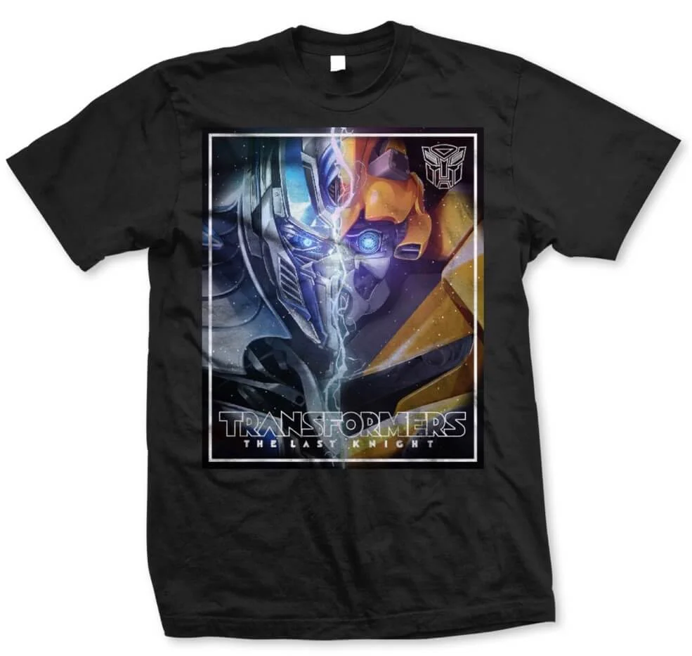 Transformers The Last Knight Men's Black T-Shirt - S - Black Image 1
