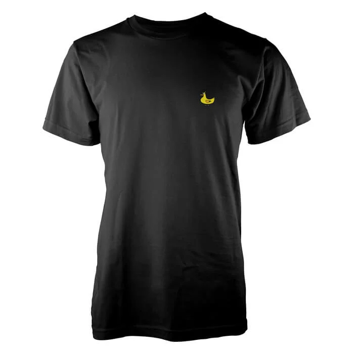 Casually Explained Little Duck Black T-Shirt - YL - Black Image 1