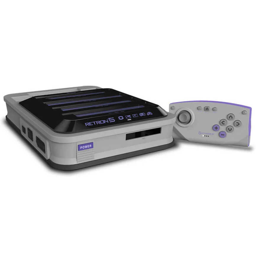 Retron5 9 in 1 Console Grey Image 1