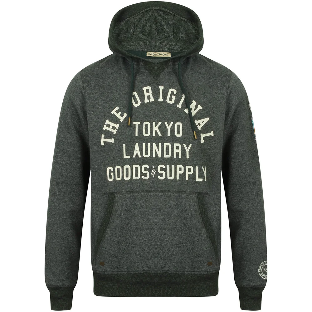 Tokyo Laundry Men's Timberfield Hoody - Hunter Green - S - Green Image 1